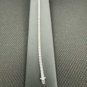 5.00Ct Lab Grown Diamond Tennis Bracelet in 14k White Gold